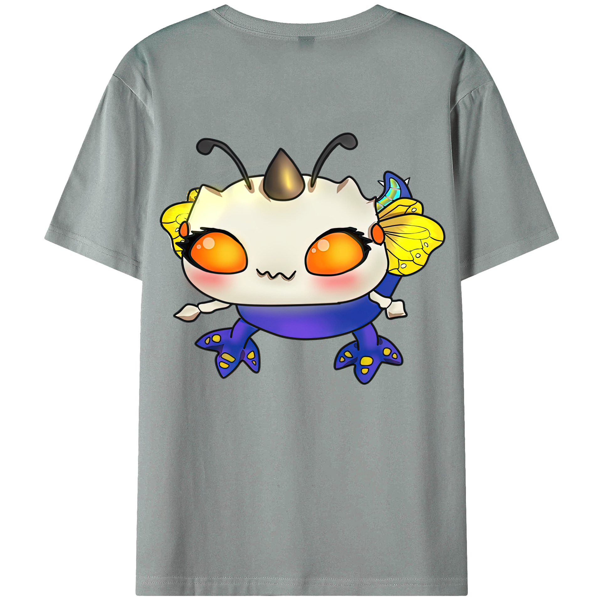 リーグ・オブ・レジェンド League of Legends LOL 綿100％ メンズ半袖Tシャツ（バックプリント） 通気性